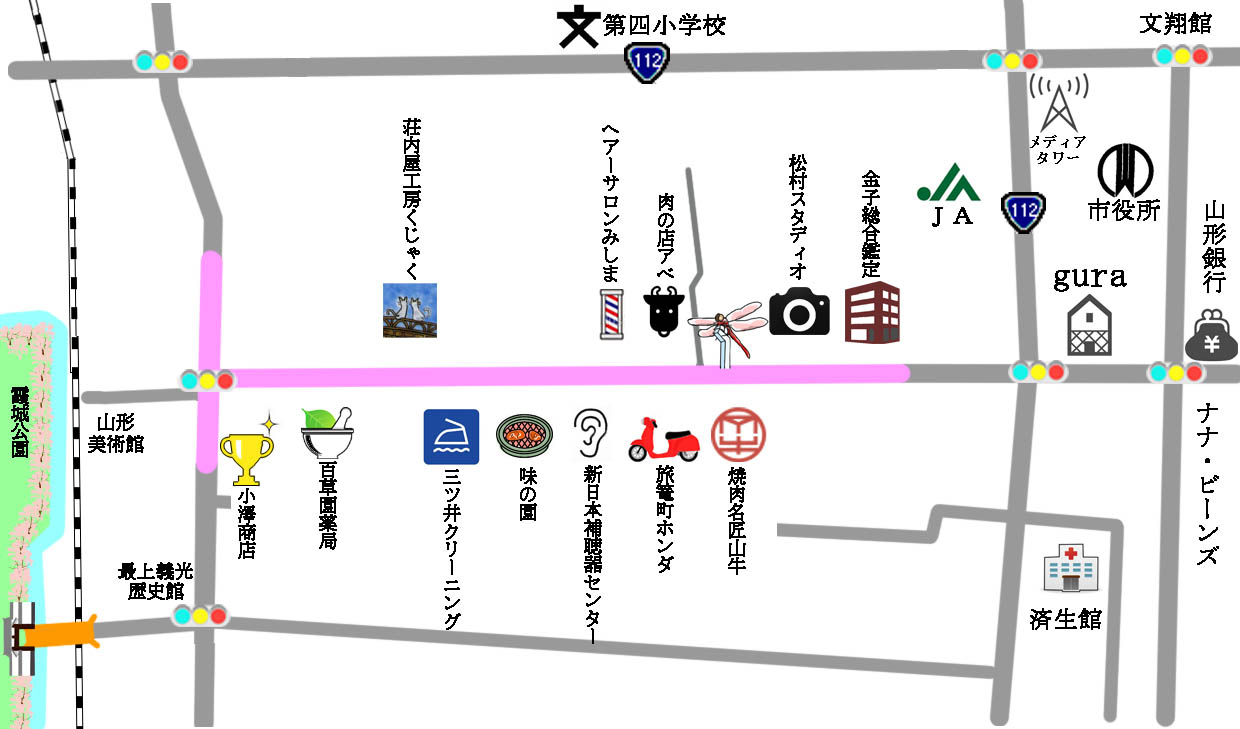 商店会地図